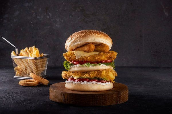 Central Perk Fried Chicken Sandwich
