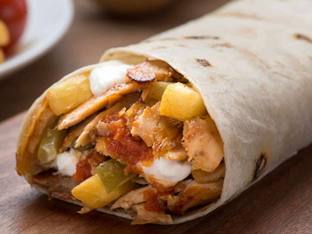 Super Crunchy Syrian Sandwich
