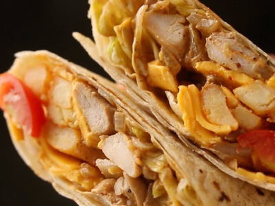 Super Crunchy Syrian Sandwich