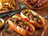oriental sausage sandwich