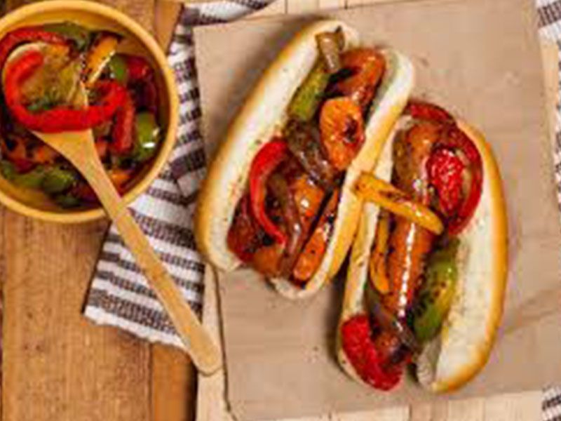 Mexican Sausage Sandwich