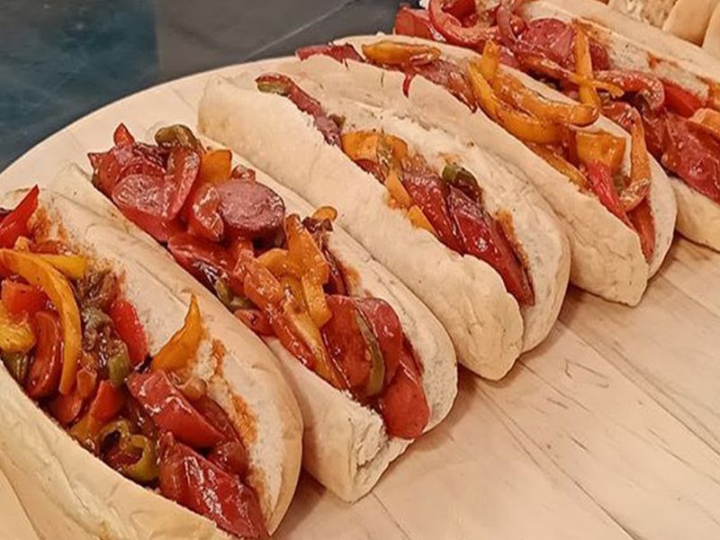 Mix Sausage Sandwich