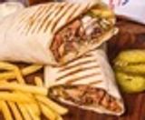Chicken Shawerma With Soy Sauce Sandwich