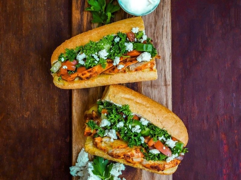 Chicken Shawerma Sandwich