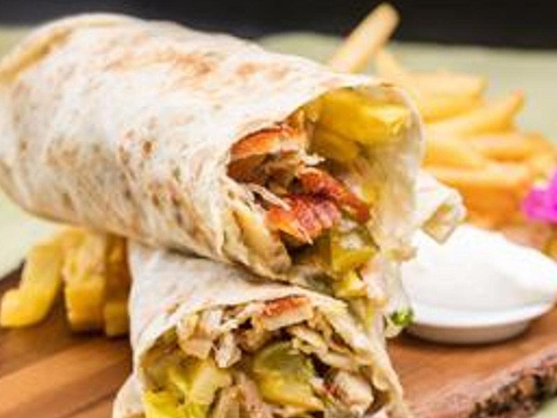 Syrian Chicken Shawarma Sandwich