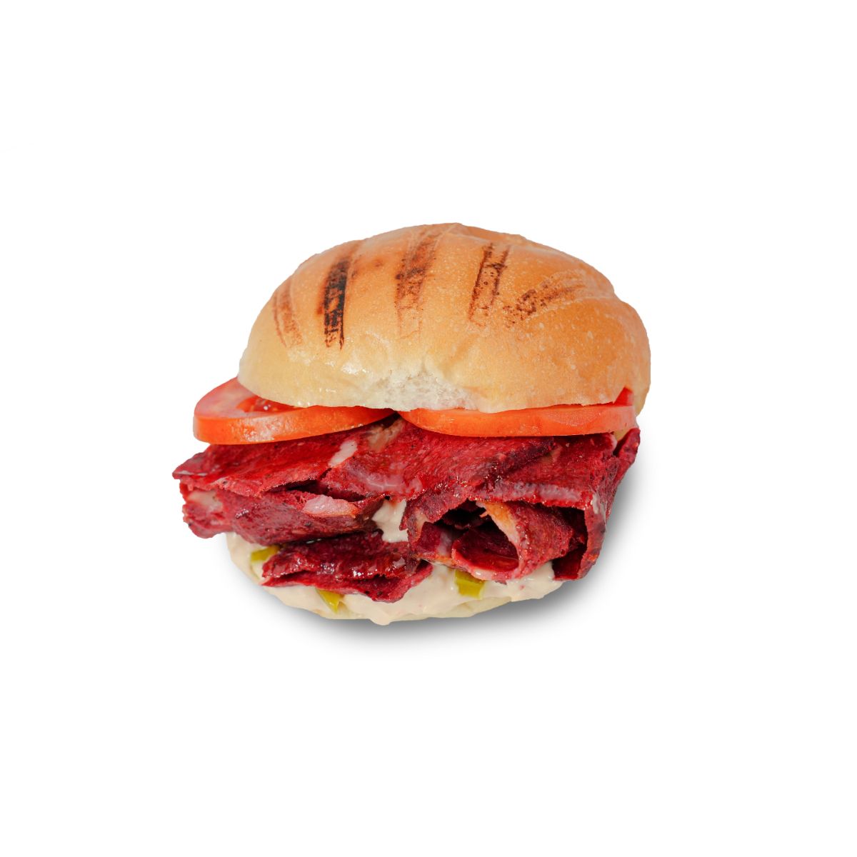 Bun Sausage Shawarma Sandwich