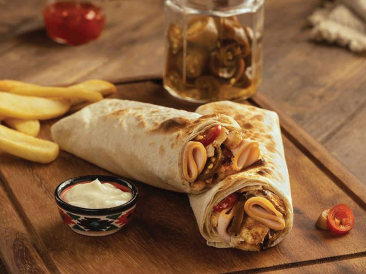 Chicken Supreme Shawarma Sandwich