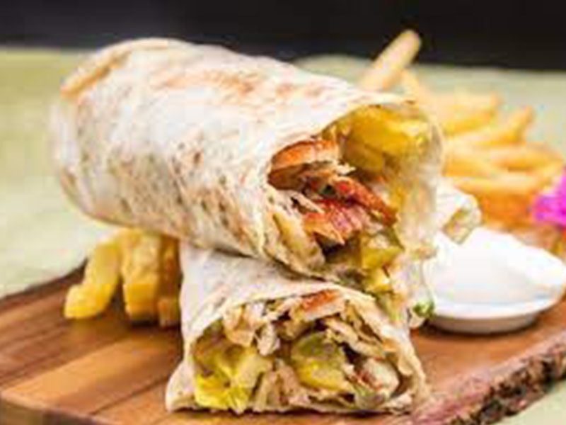 Saj Chicken Shawarma Sandwich