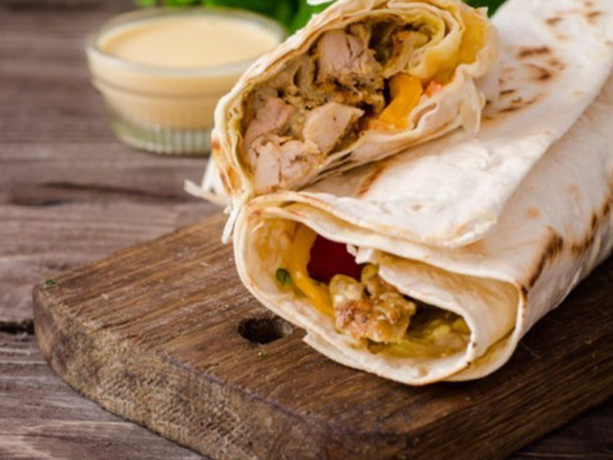 Chicken Shawerma sandwich