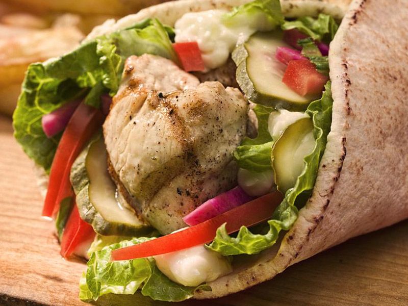 Chicken Shawarma Sandwich