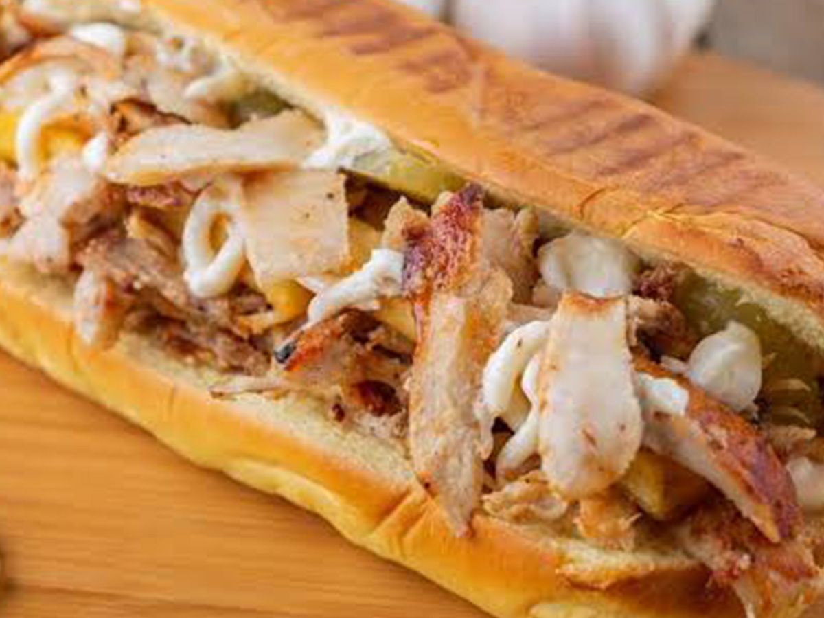 French Chicken Shawarma Sandwich