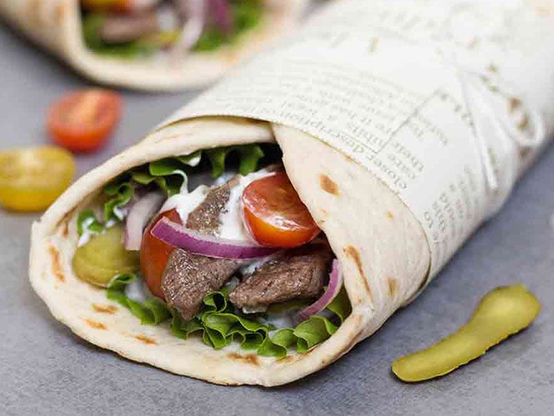Meat Shawerma Sandwich