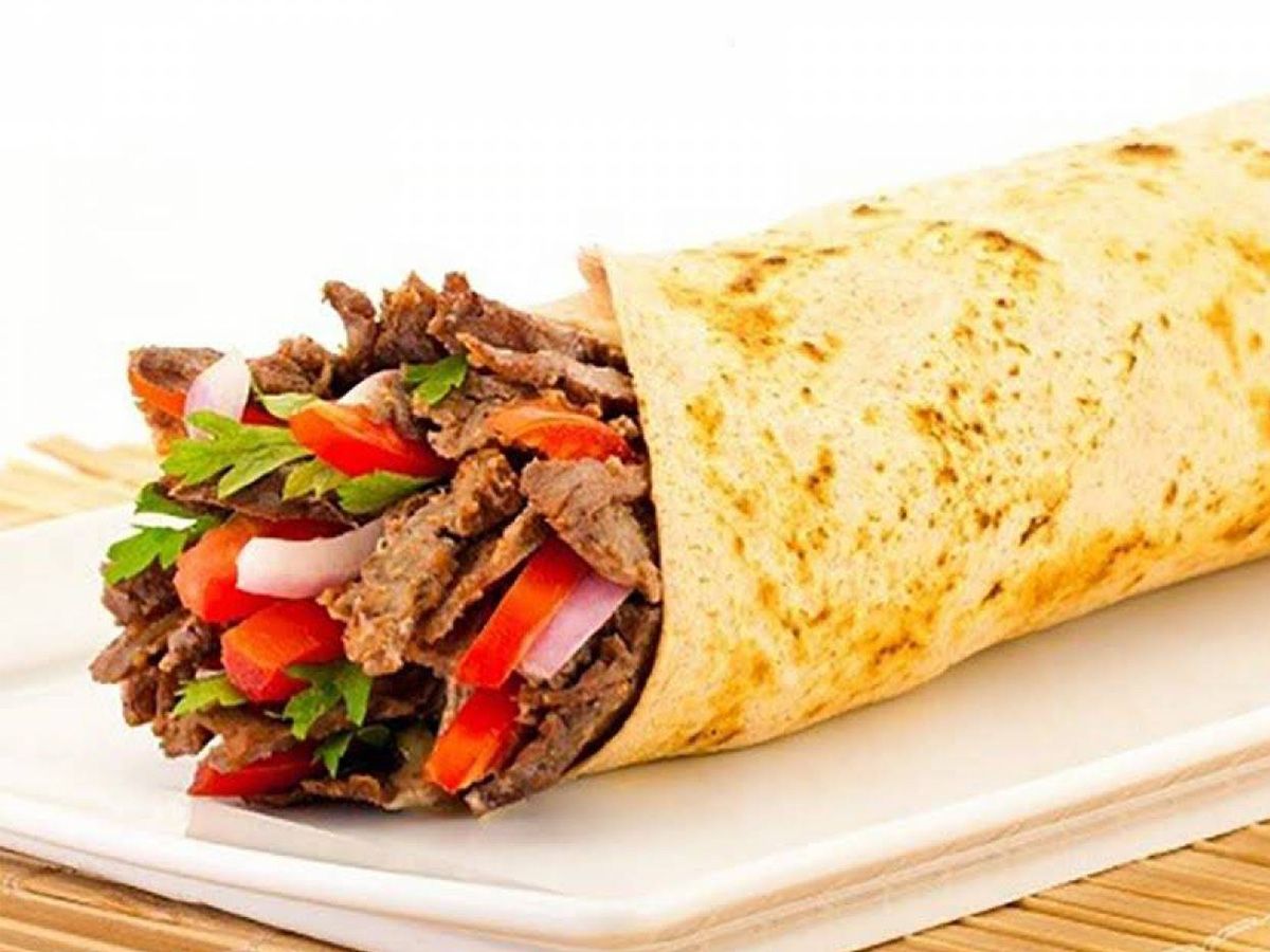 Meat Shawarma sandwich