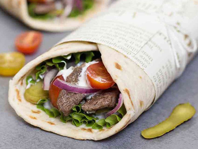 Meat Shawarma Sandwich