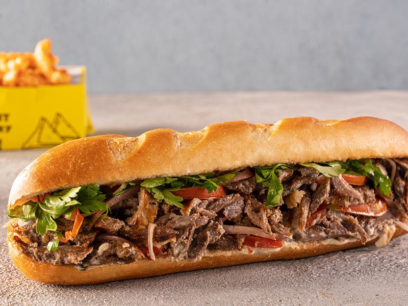 Meat Shawerma Sandwich