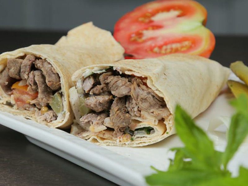 Meat Shawarma Sandwich