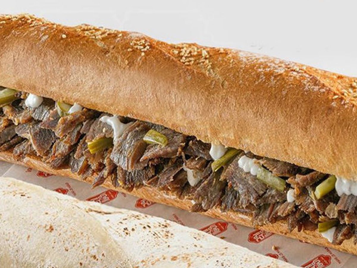 Meat Shawerma Sandwich