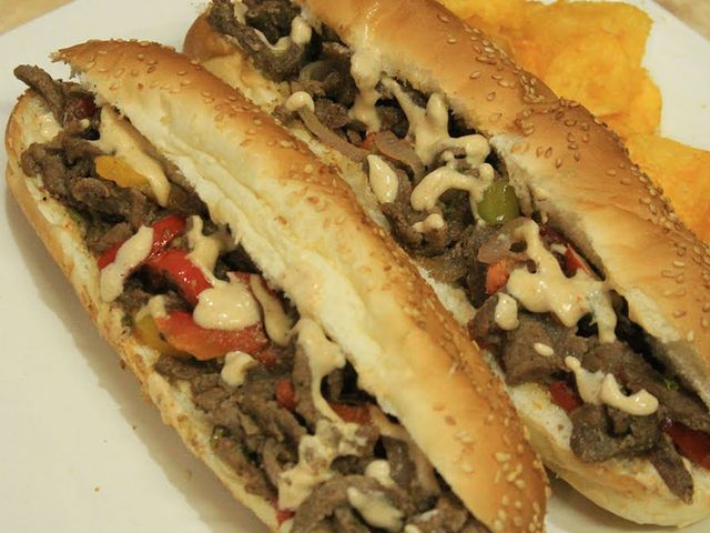 Meat Shawerma Sandwich