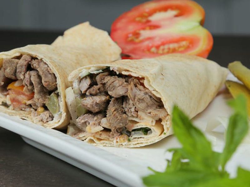 Meat Shawerma Sandwich