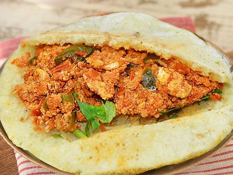 Shakshouka Egg Sandwich