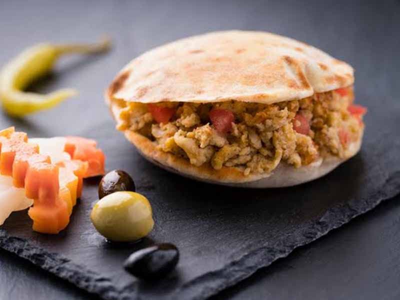 Baladi Shakshoka Sandwich