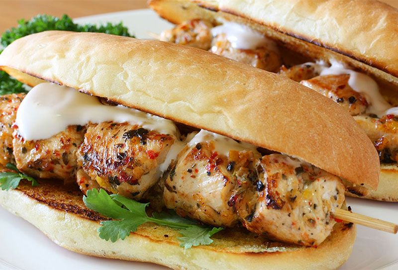 Shish Tawook Sandwich