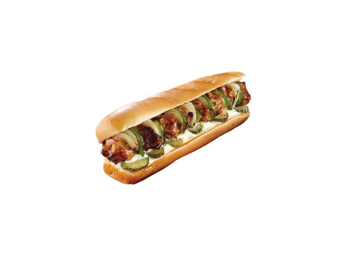 Shish tawook sandwich