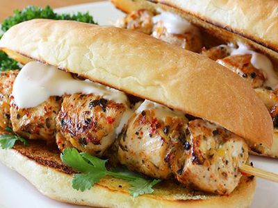 Shish Tawook Sandwich
