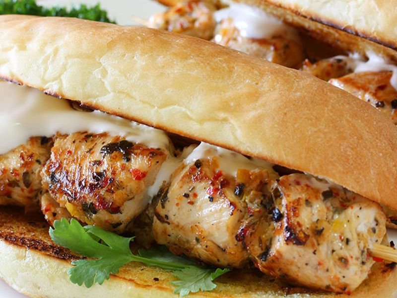 Shish Tawook Sandwich