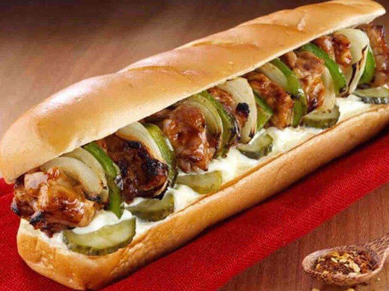 shish tawook sandwich