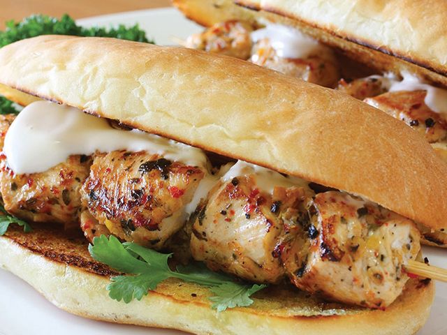 Shish Tawook Sandwich
