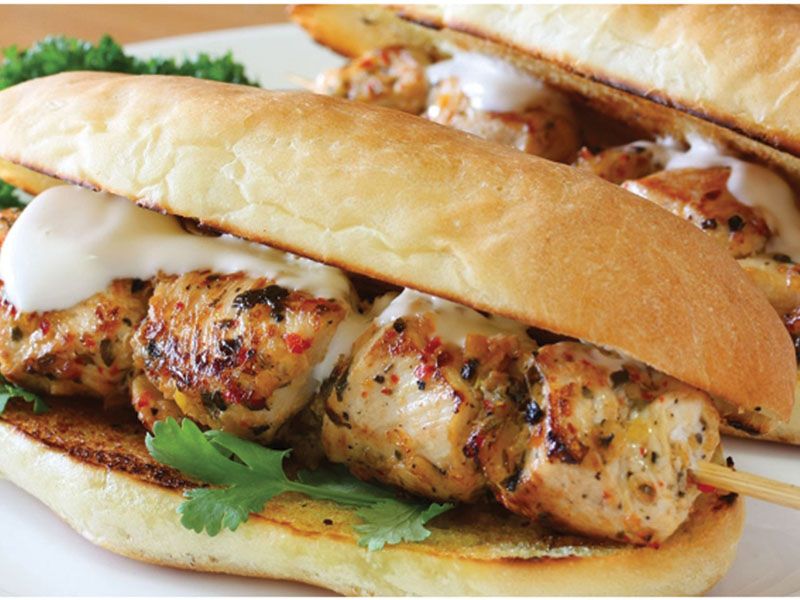 Shish Tawook Sandwich