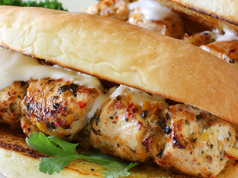 Shish Tawook Sandwich