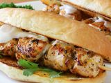 Shish tawook sandwich