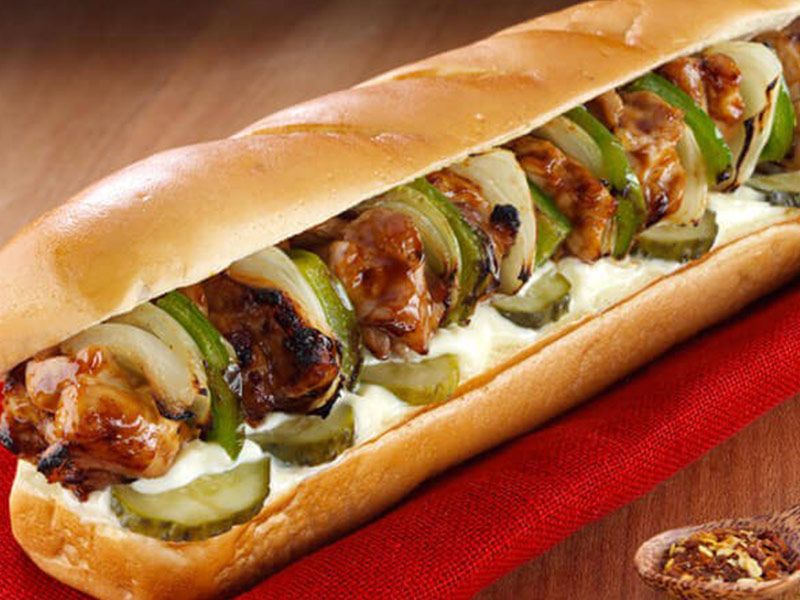 Shish Tawook Sandwich