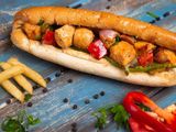 Shish Tawook sandwich