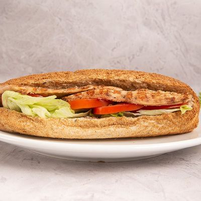 Grilled breast sandwich