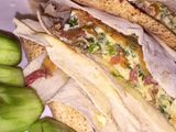 Taamia Omelette sandwich