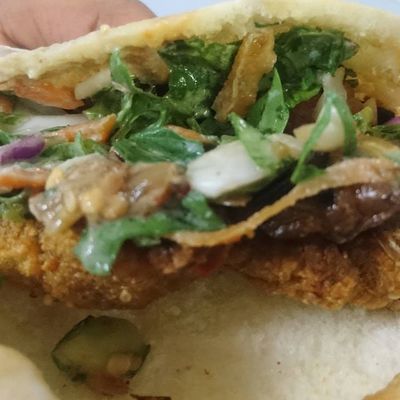 Eggplant Falafel