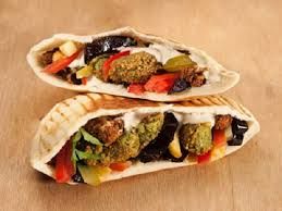 Taamia With Eggplant Sandwich