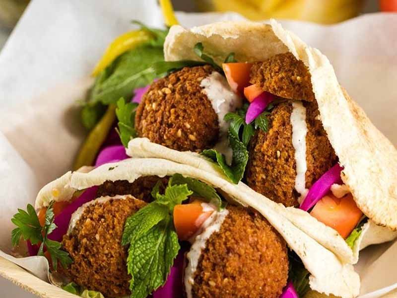 Stuffed Taamia Shami Sandwich