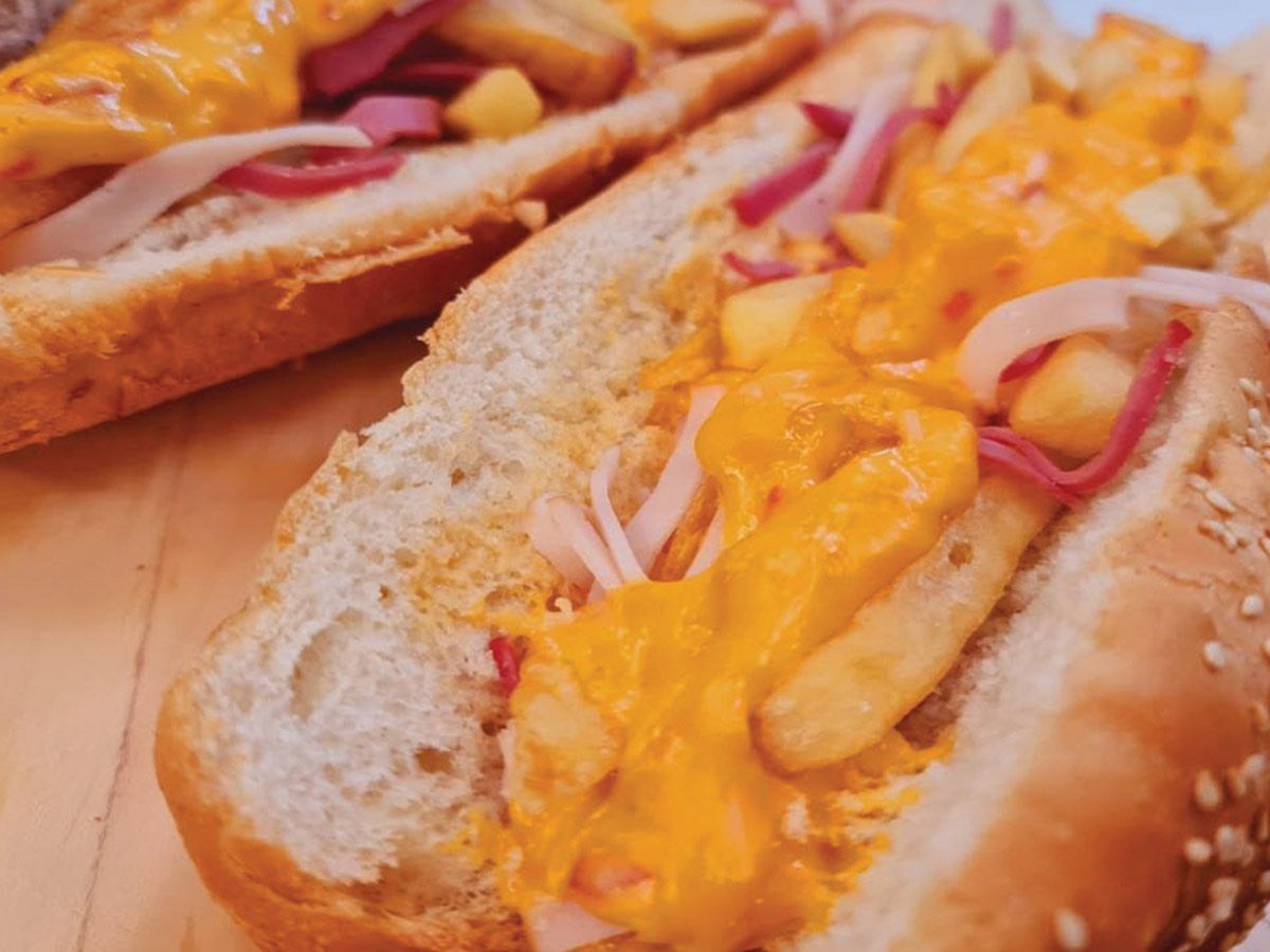 Mix Cheese Farm Grill sandwich