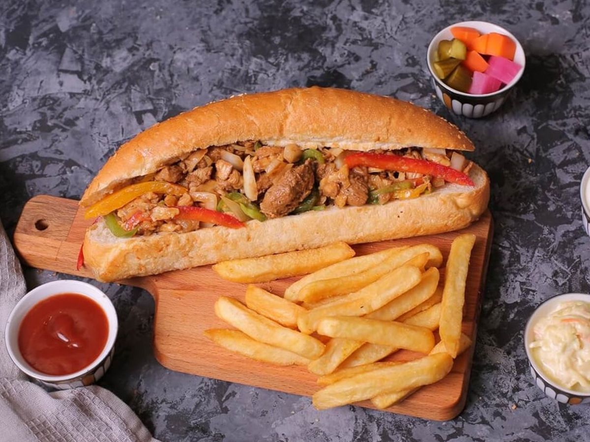 French Fajita Sandwich