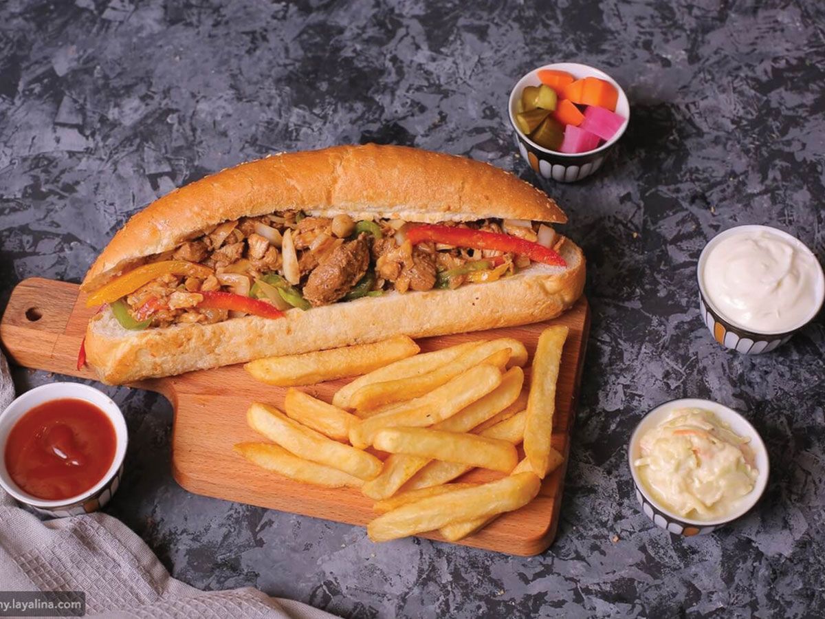 Chicken Fajitas Sandwich