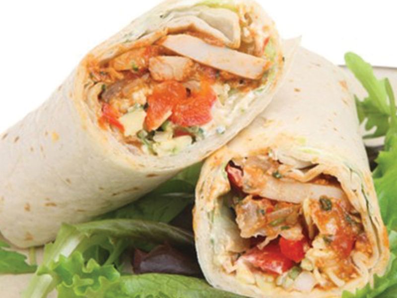 Chicken Fajita With Mozzarella Cheese Sandwich
