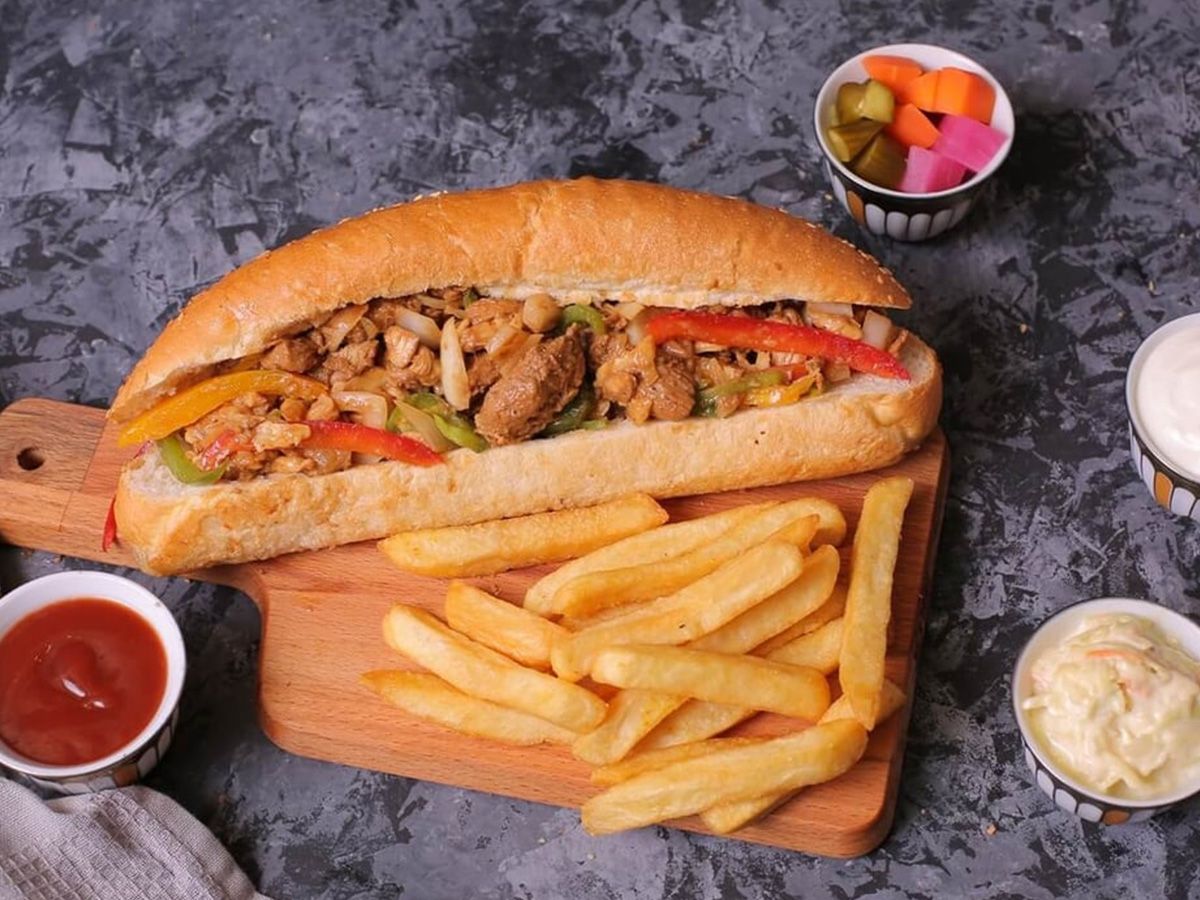 Chicken fajita Sandwich