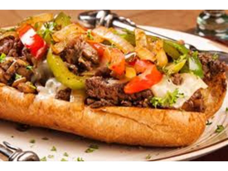 Beef Fajita Sandwich