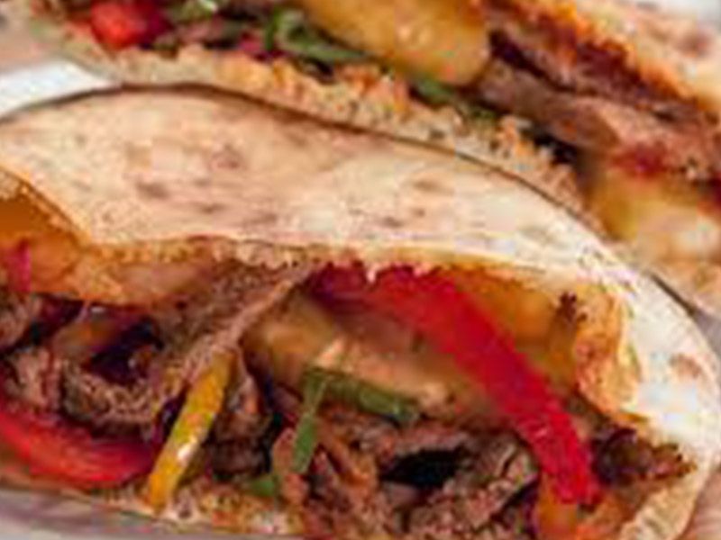 Meat Fajita Sandwich