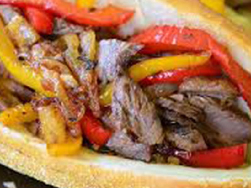 Meat Fajita Sandwich