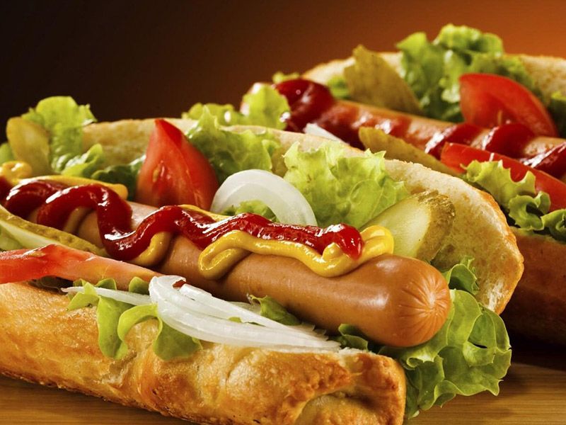 Hot Dog Fajita Sandwich